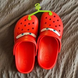 BRAND NEW LIGHTNING MCQUEEN CROCS WOMENS 8